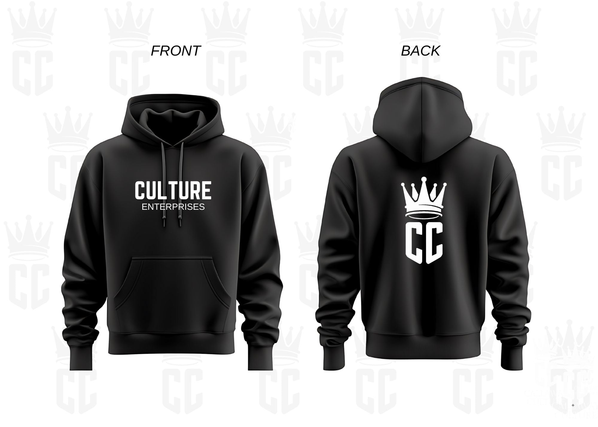 Culture Enterprises Hoodie-White