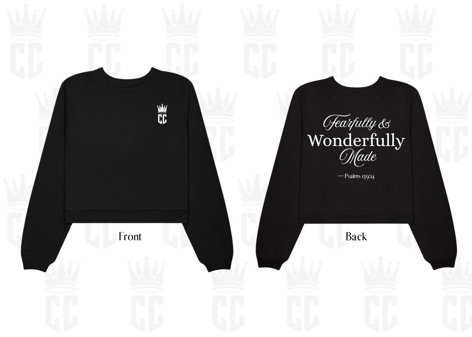 Fearfully & Wonderfully Made Raglan Fleece Pullover