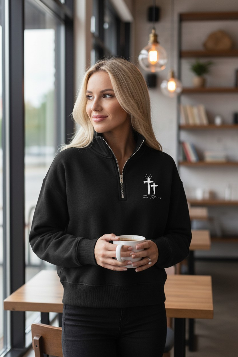 We Are Better Together Quarter Zip Pullover