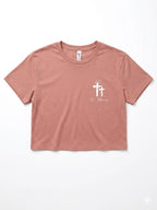 Women's True Testimony Crop Top - Pink