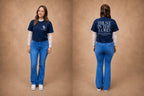 Navy - Lifestyle - True Testimony Trust in the Lord Women's Crop Top