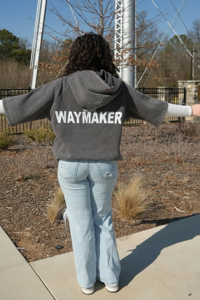 Jireh Cropped Short-Sleeved Hoodie