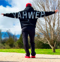 True Testimony - Yahweh Arched Hoodie - Black