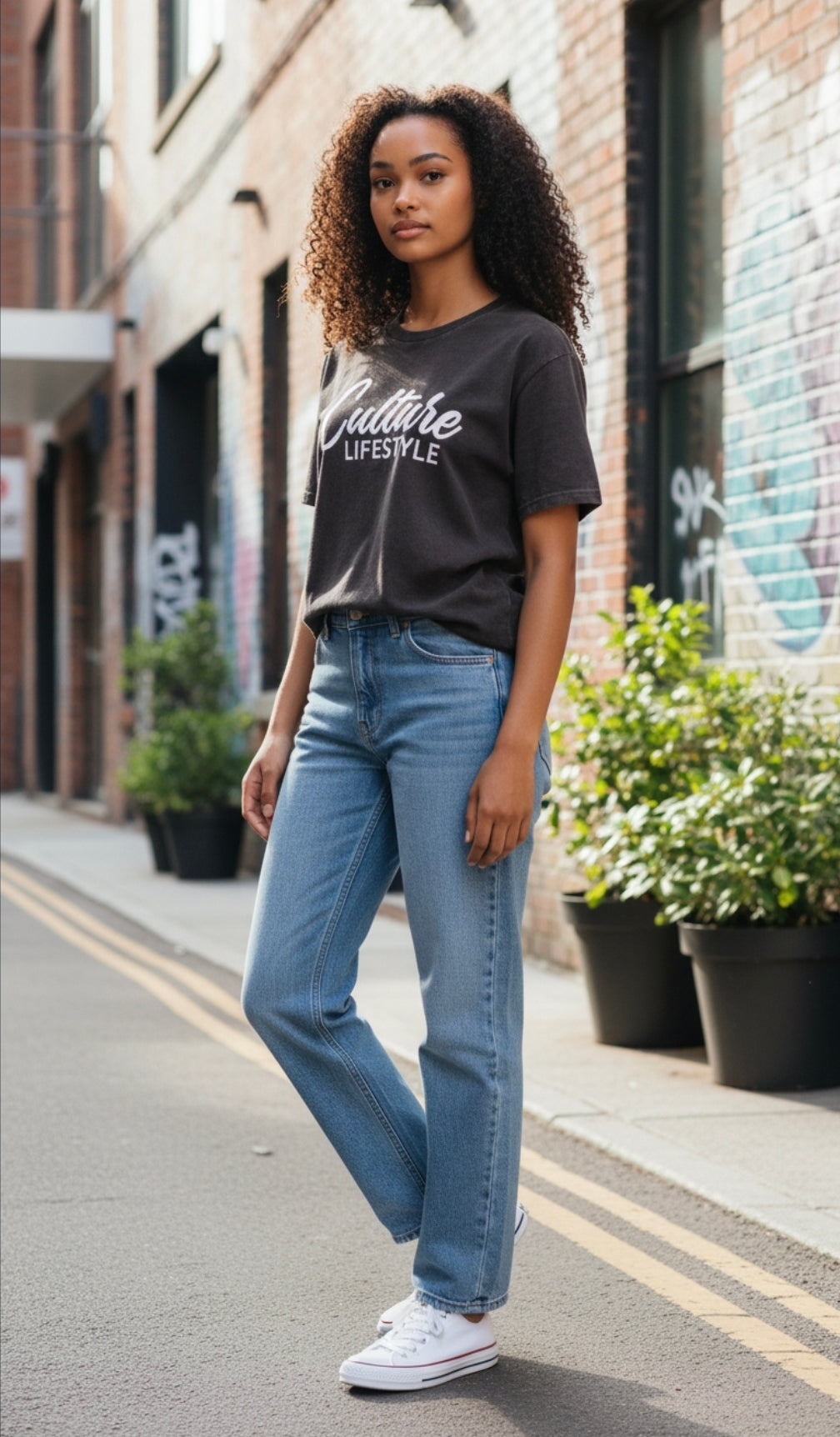 Culture Lifestyle Oversized Washed Black - Callaway Culture
