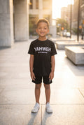 Yahweh Black Tee - Never Give up