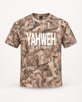 Unisex Yahweh Never Give Up T-Shirt - Camo