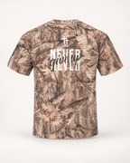 Unisex Yahweh Never Give Up T-Shirt - Camo