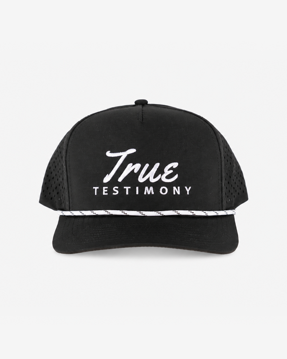 True Testimony Rope 10/10 Hat - White / Red