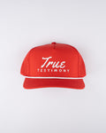 True Testimony Rope 10/10 Hat - Red