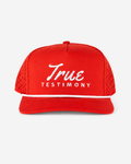 Red - True Testimony Rope 10/10 Hat