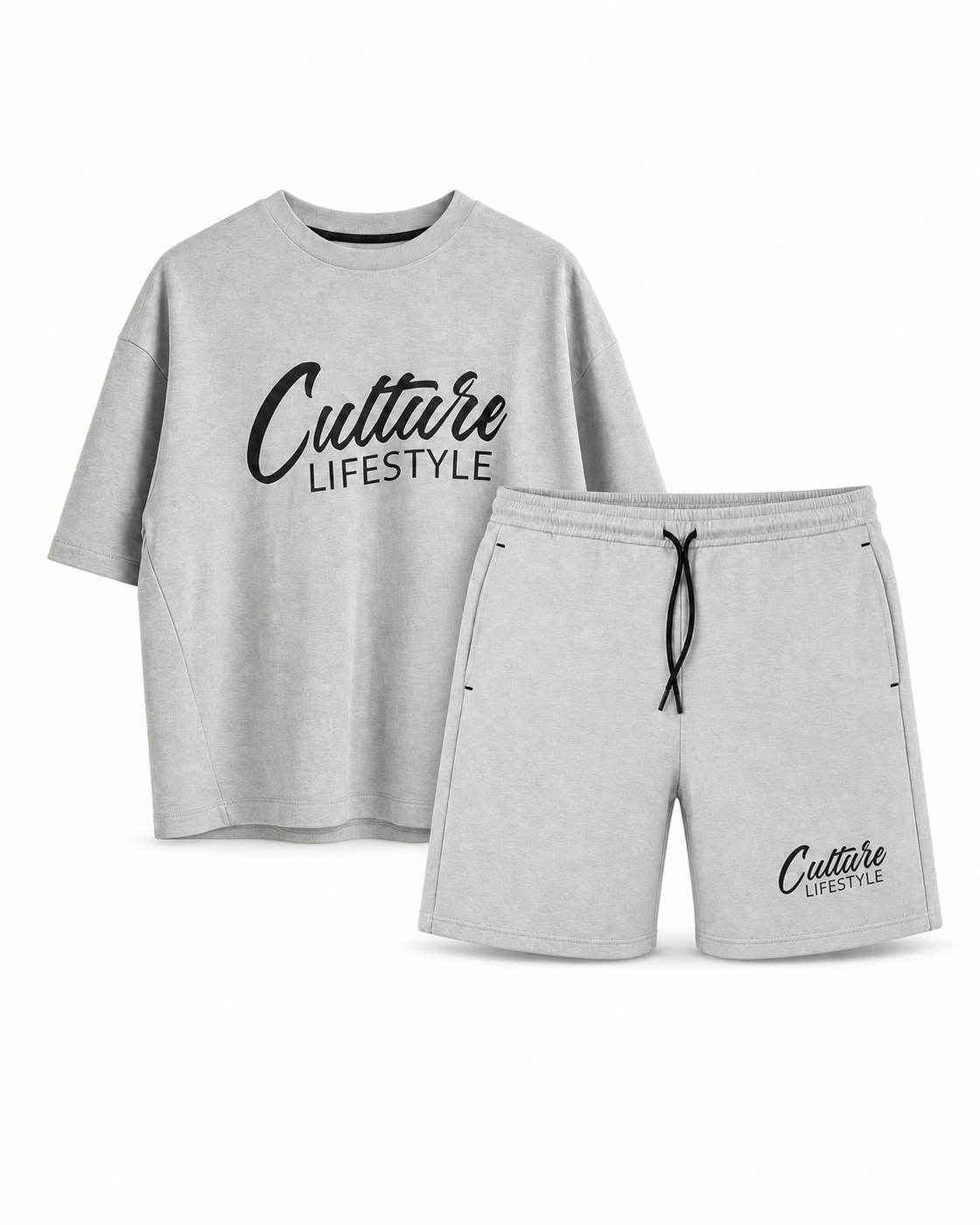 Culture Lifestyle We Are Better Together Set - Light Grey