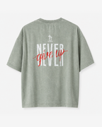 True Testimony - YAHWEH - HE IS ENOUGH Oversized T-Shirt - Sky Blue