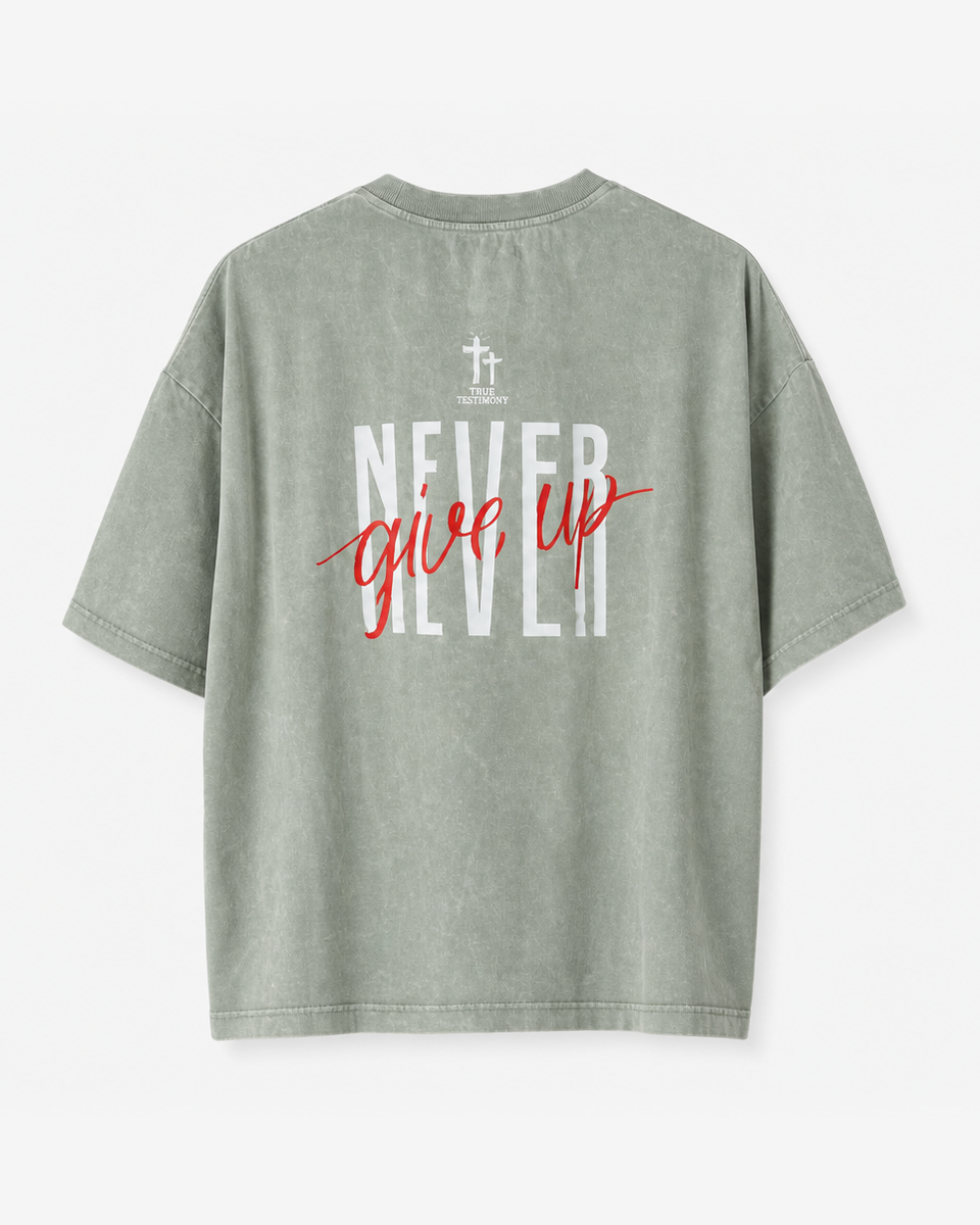 True Testimony - YAHWEH - HE IS ENOUGH Oversized T-Shirt - Pink