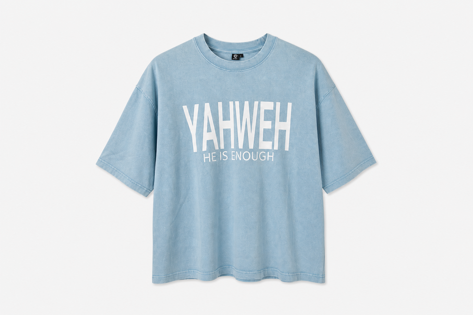 True Testimony Washed Tee - Oversized Cropped