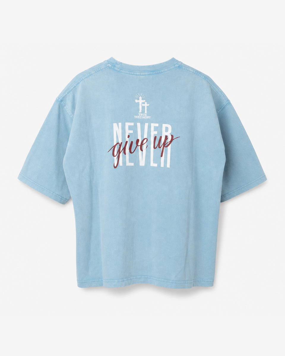 True Testimony - YAHWEH - HE IS ENOUGH Oversized T-Shirt - Pink