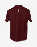 Maroon - Corporate Culture Premium Button-Down Shirt - Back