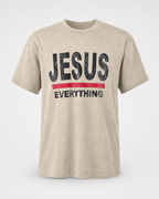 Jesus Over Everything T-shirt - Military Green
