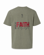 Jesus Over Everything T-shirt - Military Green