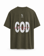 True Testimony - God is Bigger Tee - Military Green