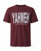 Yahweh Never Give Up T-Shirt - Steel Blue