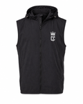 Black - Callaway Culture Hooded Vest - Front