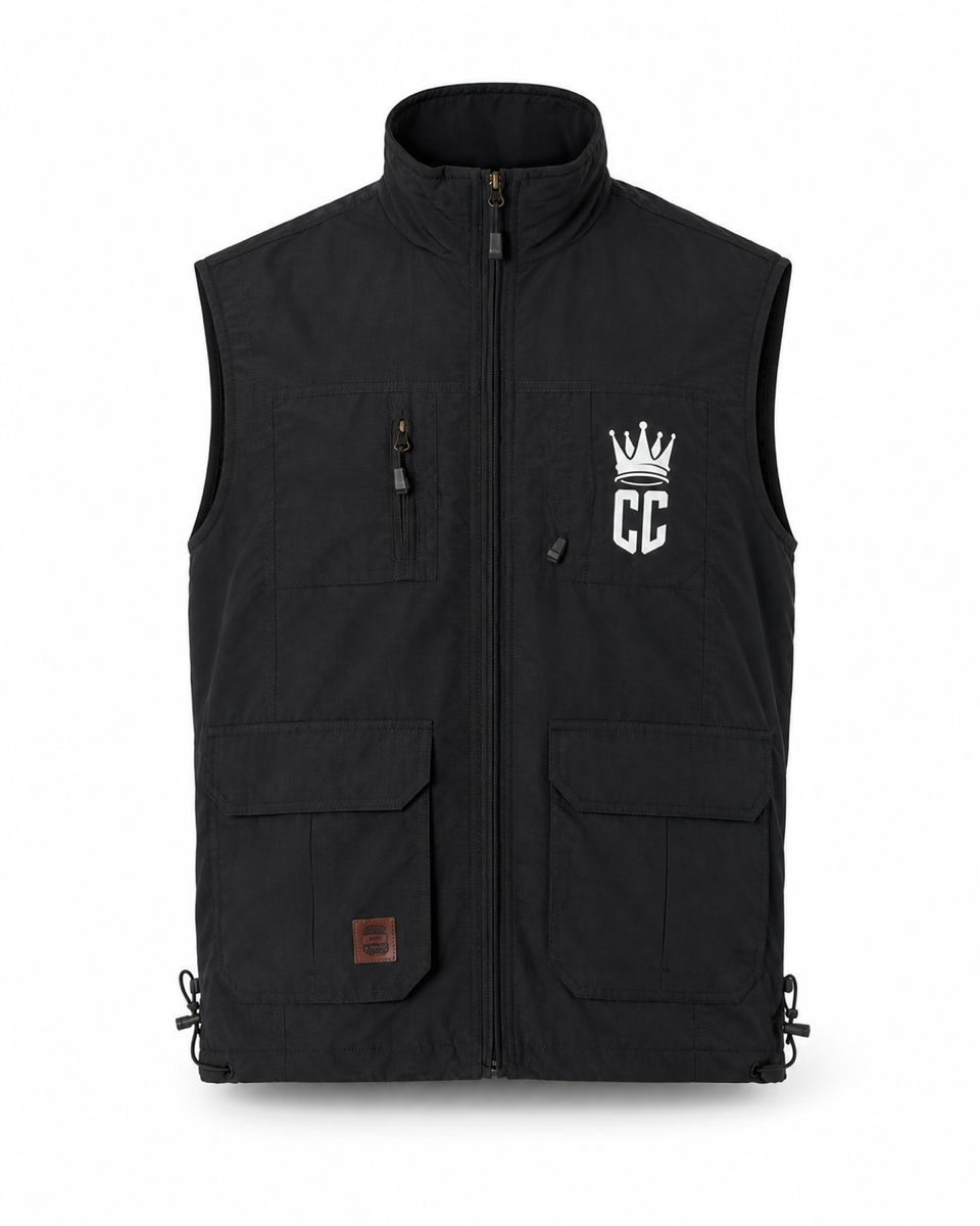 Black - Callaway Culture Vest - Front