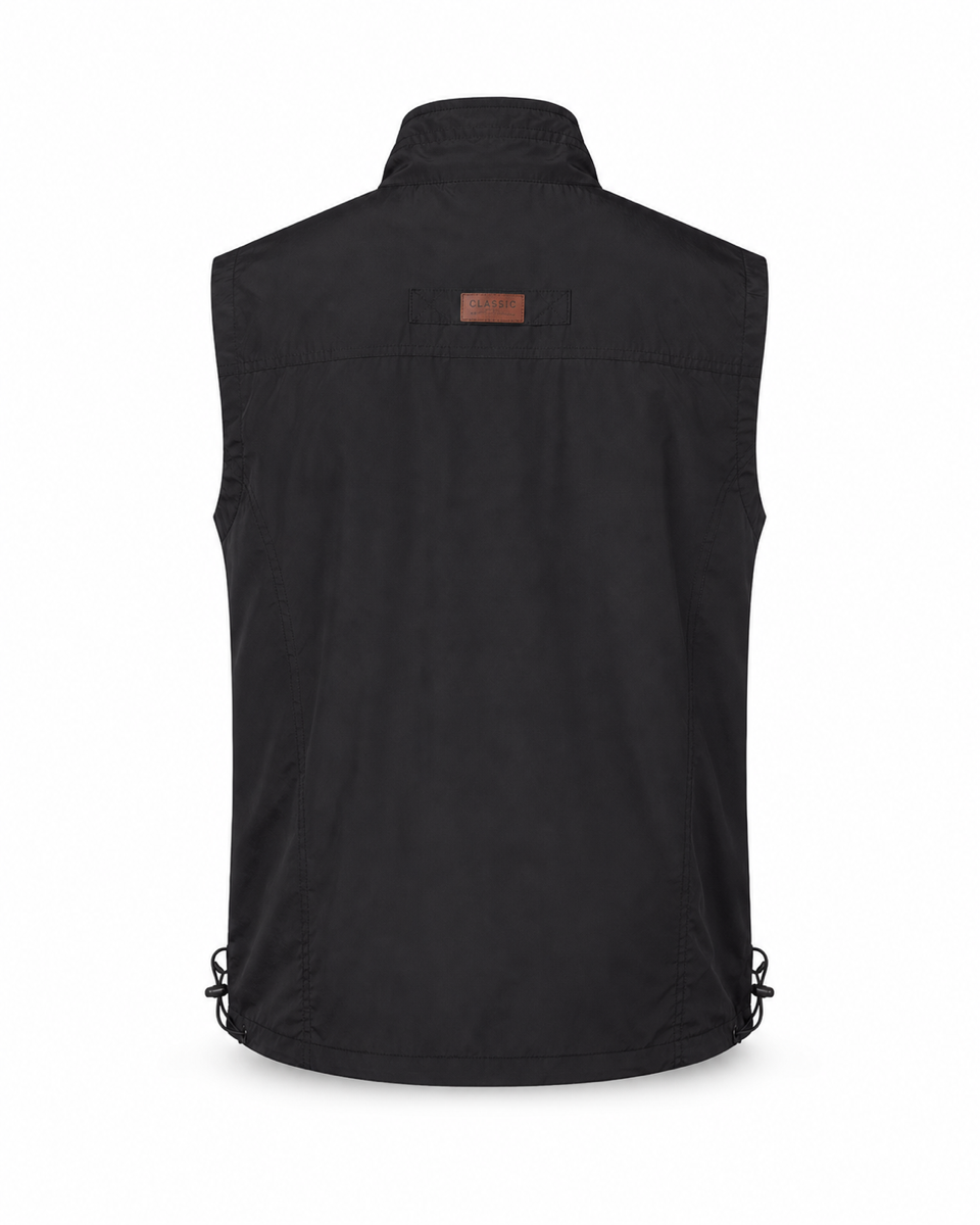 Black - Callaway Culture Vest - Back