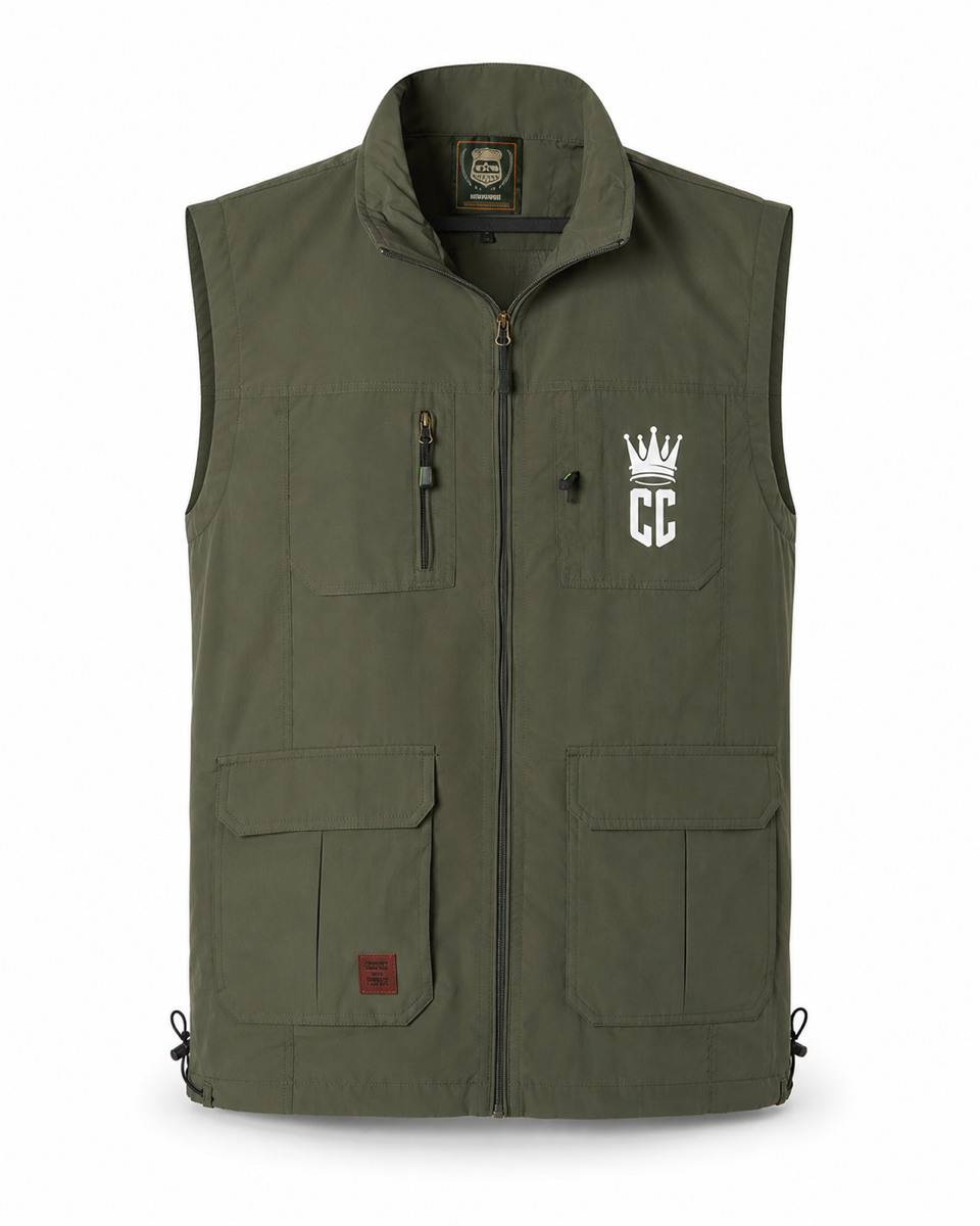 Military Green - Callaway Culture Vest - Front