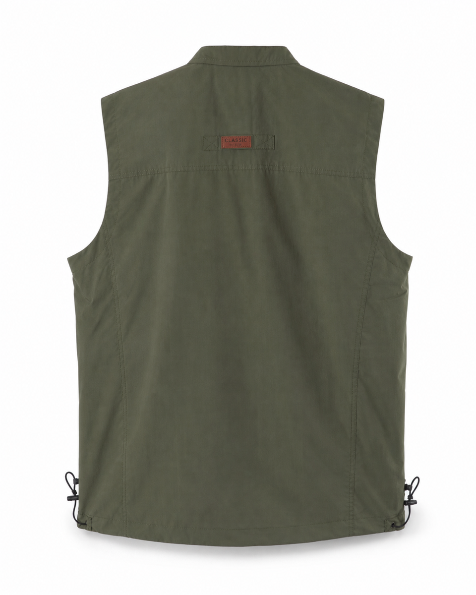 Military Green - Callaway Culture Vest - Back