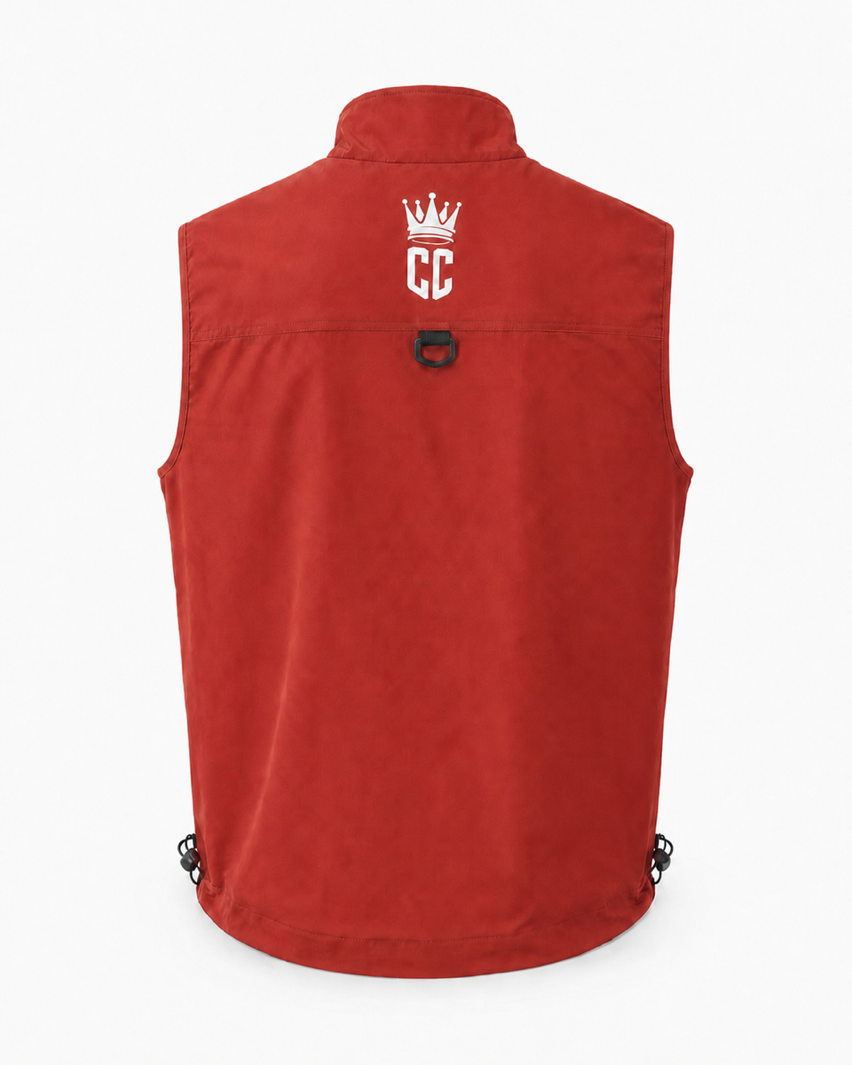 Red - Callaway Culture Vest - Back
