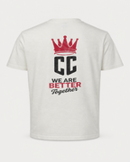 White - We Are Better Together T-Shirt - Back