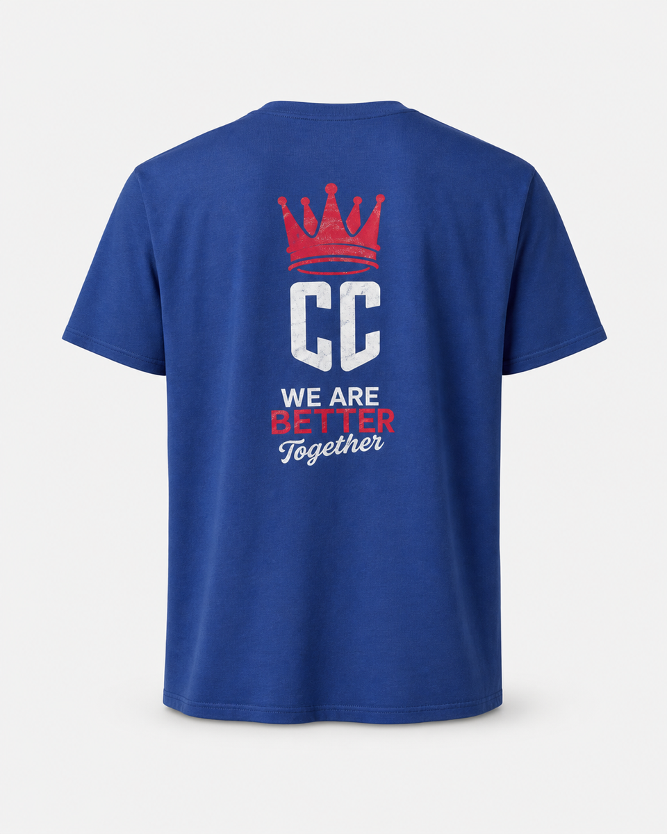Blue - We Are Better Together T-Shirt - Back
