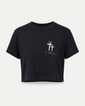 True Testimony Psalm 31:28 Cropped T-Shirt - Navy