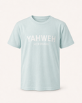 Sky Blue - True Testimony Yahweh Never Give Up Youth T-Shirt - Front