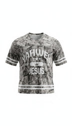 Yahweh Cropped Jersey - Camo