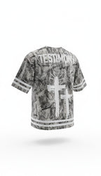 Yahweh Cropped Jersey - Camo