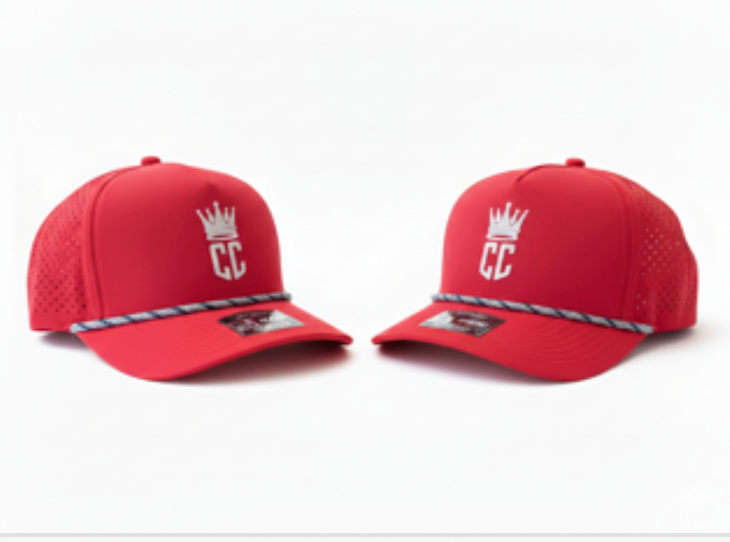 Callaway Culture Black/White Rope 1010 Hat - Red