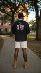Men's Jireh Oversized Tee - Washed Black - Unisex