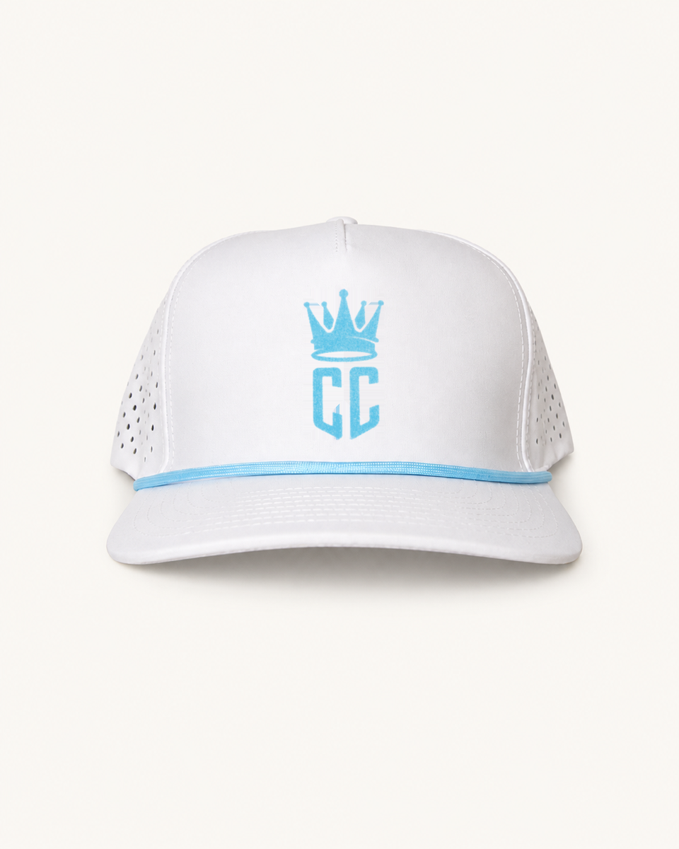 White / Sky Blue - Callaway Culture Rope 10/10 Hat