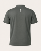 Olive Green - Corporate Culture Premium Performance Polo - Back