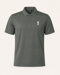 Olive Green - Corporate Culture Premium Performance Polo - Front