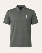 Olive Green - Corporate Culture Premium Performance Polo - Front