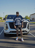 True Testimony - Yahweh Jersey (Navy Blue) Cropped